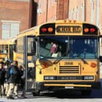 school bus children