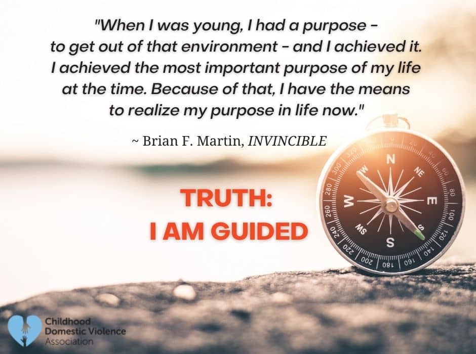 CHILDHOOD DOMESTIC VIOLENCE (CDV) THE LIE- I’M HOPELESS; THE TRUTH – I’M GUIDED